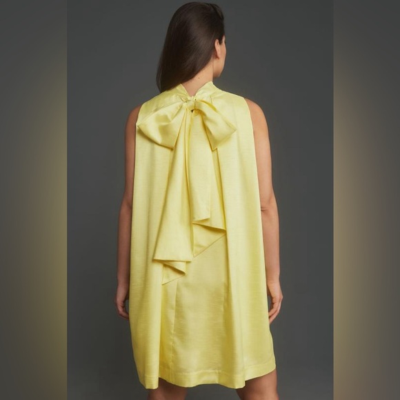 NWT Anthropologie Sunday in Brooklyn Bow Mini Shift Dress Plus Size 1x - Picture 5 of 10